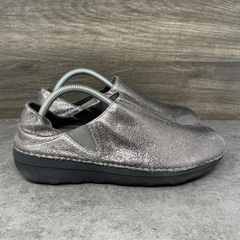 Fitflop Glitzy Superloafer Flats Womens Size 10 Slip On Shoes - Picture 5 of 11